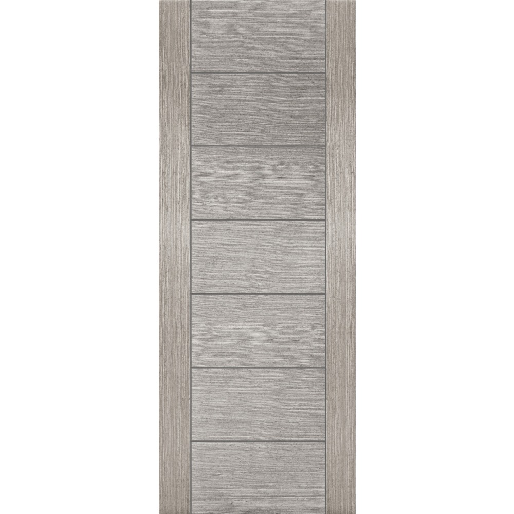 Internal Pre-Finished Light Grey Oak Corsica Door